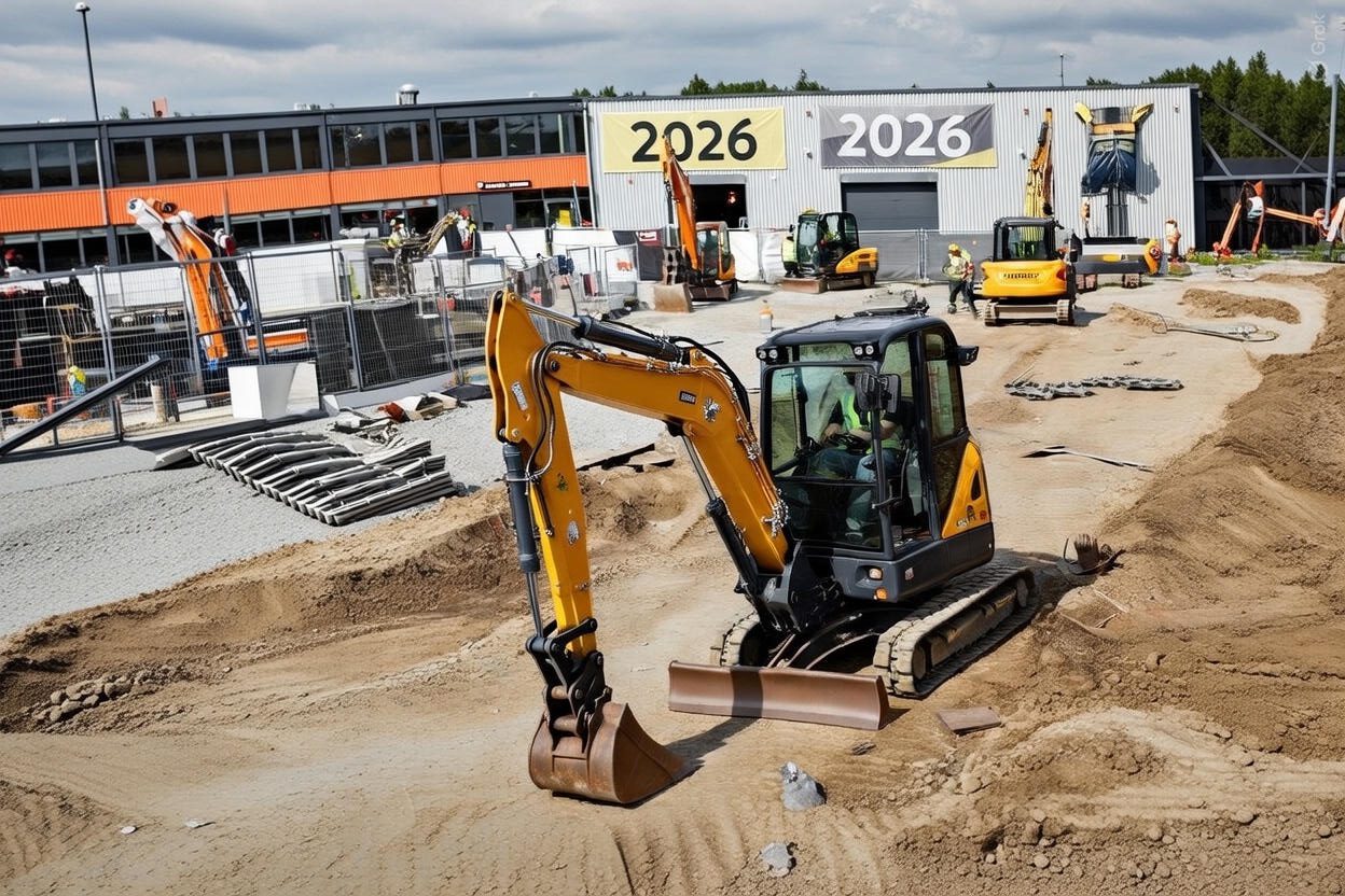 Wynajem minikoparek i innych maszyn budowlanych czy zakup – co się bardziej opłaca w małej firmie w 2026 roku?